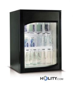Frigobar per hotel ufficio 40 lt con porta in vetro h3447