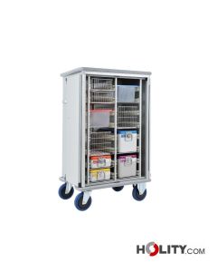 carrello-porta-contenitori-sterili-a-2-sezioni-h410-35