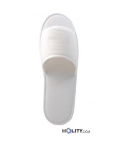 Ciabattine aperte in poliestere suola PVC h41511