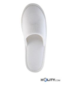 Ciabattine hotel in ciniglia chiuse suola PVC h41514