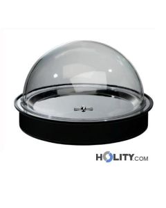 Vassoio refrigerante per buffet con coperchio rotondo h43138