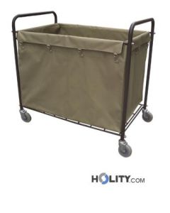Carrello per raccolta biancheria hotel h438_221