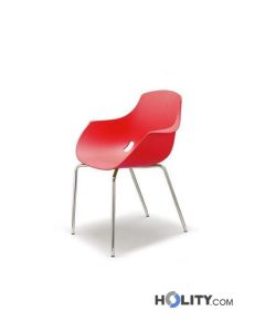 Sedia per bar in plastica h449_160