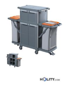 Carrello portabiancheria per hotel h489_07