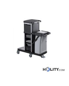 Carrello per trasporto biancheria hotel h489_42