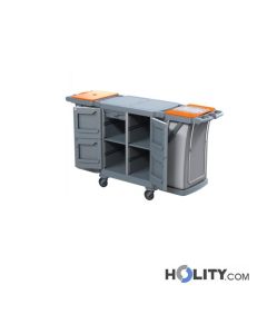 Carrello multiuso per biancheria hotel h489_54