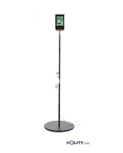 colonna-con-lettore-green-pass-automatico-h543-20