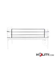 Coppia di sponde ribaltabili per letto degenza h582_232
