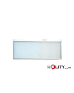 Negativoscopio orizzontale da parete h587_15