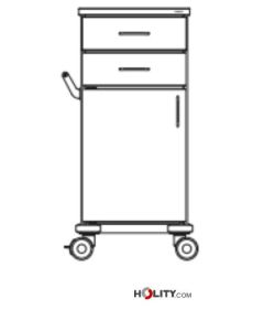 carrello-medicazione-con-1-vano-e-2-cassetti-h624_24