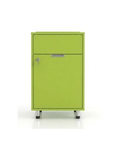Pattumiera con scodo per liquidi per fast food h684_146