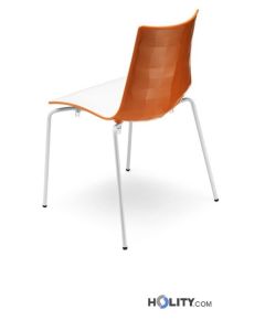 sedia-zebra-bicolore-telaio-bianco-scab-h74114