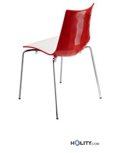 sedia-zebra-bicolore-4-gambe-scab-h7414