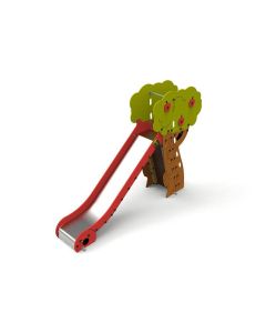 Scivolo a forma di albero mele per parco h763_51