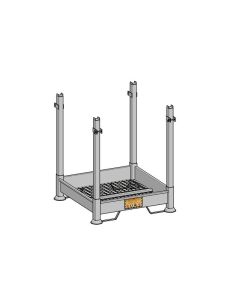 Contenitore porta big bag 1000 kg h849_28