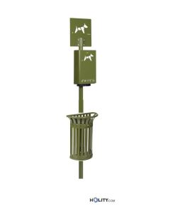 dog-station-con-cestino-e-dispenser-sacchetti-h8666