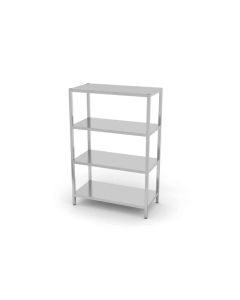 Scaffale di stoccaggio 4 ripiani pieni h887_68