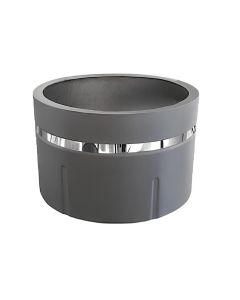 Fioriera per arredo urbano in acciaio zincato h939_68