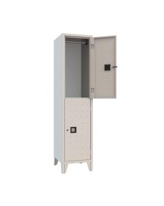 Armadietto spogliatoio sovrapposto 2 posti h976_16