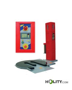 Avvolgitrice con freno elettromagnetico per pallet h996_05