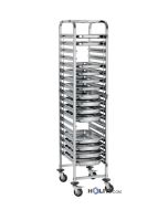 Carrello porta teglie portata 18 teglie h220155