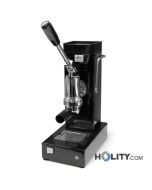Macchina per caffè espresso professionale in ottone e acciaio h13103