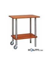 carrello-di-servizio-in-legno-e-acciaio-inox-h0930
