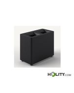 Cestino per la raccolta differenziata interni 2 x 24 lt h1025_32