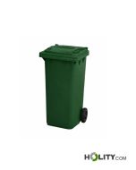 Bidone portarifiuti verde scuro h1032_01