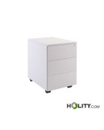 Cassettiera per ufficio a 3 cassetti h1033_15