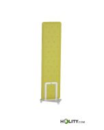 Pannello acustico con base con ruote h1033_19