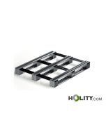 Pallet in acciaio zincato 120 x 100 cm h1037_05