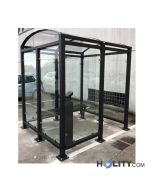 Pensilina smoking space per arredo urbano h109252
