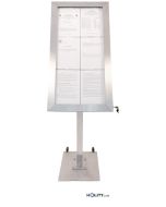 Display a led 6A4 in acciaio inox satinato h14815