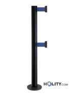 colonnina-con-doppio-nastro-con-base-fissa-h16229