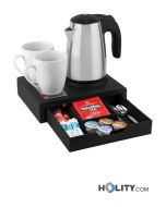 Set vassoio cortesia con bollitore cordless  h16437