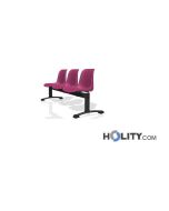 Panca per sala di attesa 3 posti h17736
