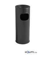 gettacarte-portacenere-in-acciaio-nero-22-lt-h2002