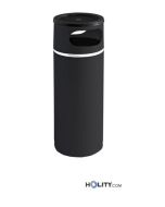 gettacarte-portacenere-in-plastica-nero-h2003