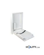Fasciatoio verticale per bagni pubblici h20_101
