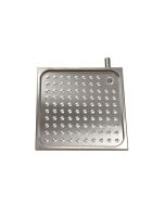 Piatto doccia antivandalo con tubo di scarico a destra h218_230