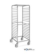 Carrello portateglie portata 18 teglie GN2/1 h2241