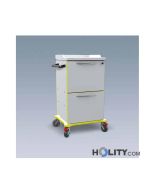 Carrello giro visita per ospedali h27815