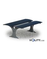 panchina-doppia-seduta-in-acciaio-h28754