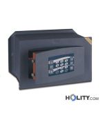 Cassaforte a muro elettronica per hotel h3107