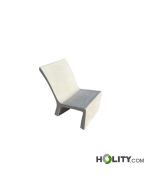 Chaise longue in calcestruzzo h319_160