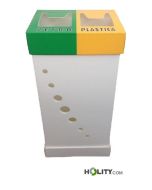 Cestino biraccolta da interni 100 lt 326_82