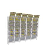 Espositore schedine in plexiglass trasparente h339_81