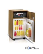 Frigobar per hotel con mobile e vano cassaforte h3408