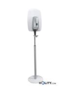 Piantana con dispenser igienizzante mani h41522